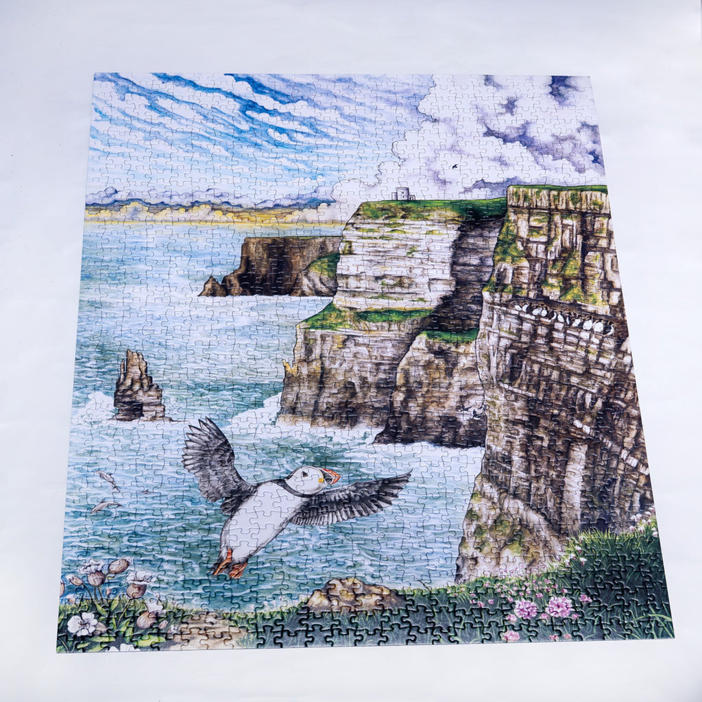 Cliffs of Moher 1000 piece jigsaw puzzle