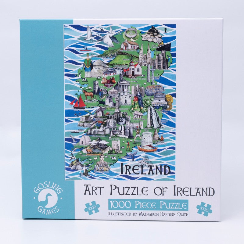 Art Puzzle of Ireland 1000 piece jigsaw puzzle