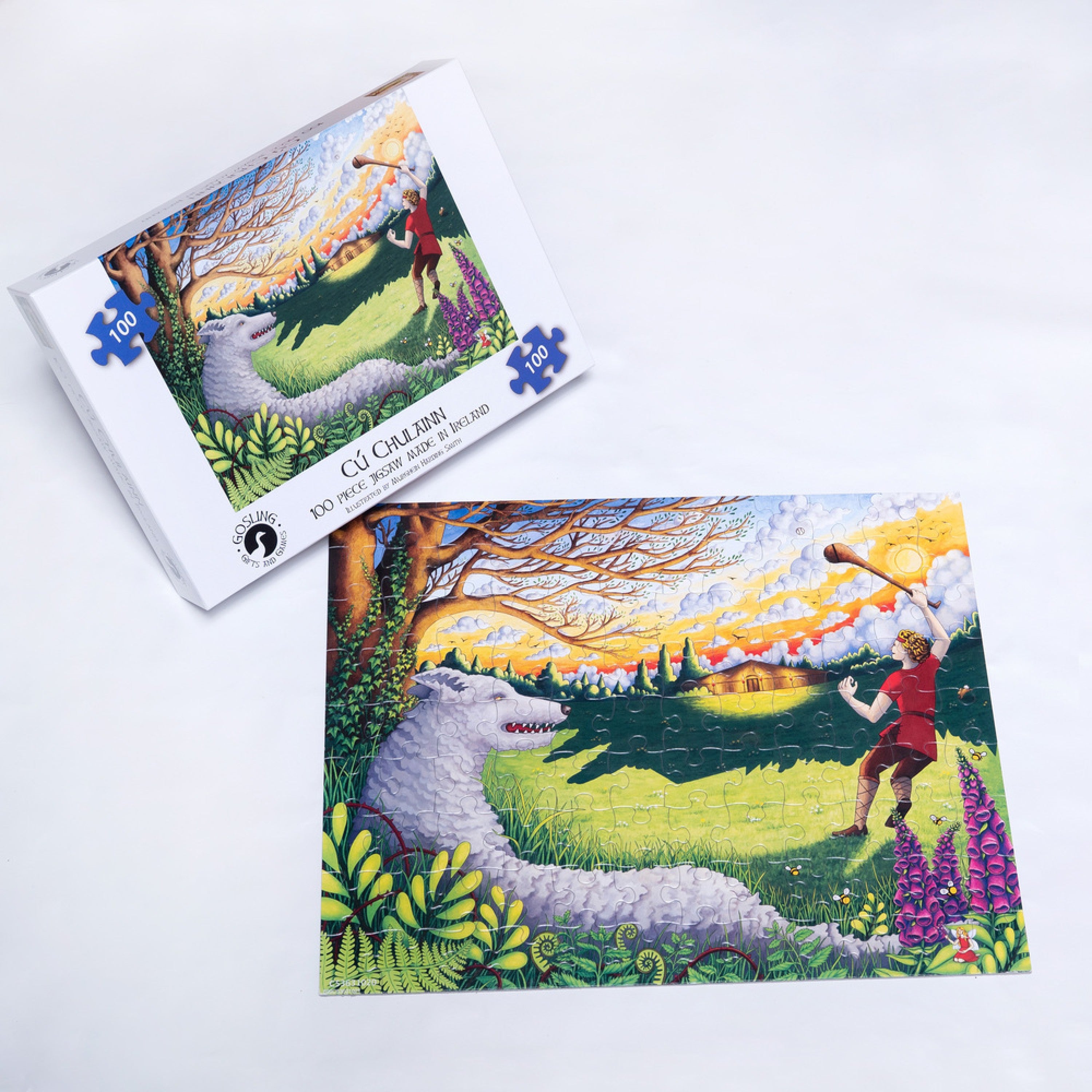 Cú Chulainn 100 piece jigsaw puzzle