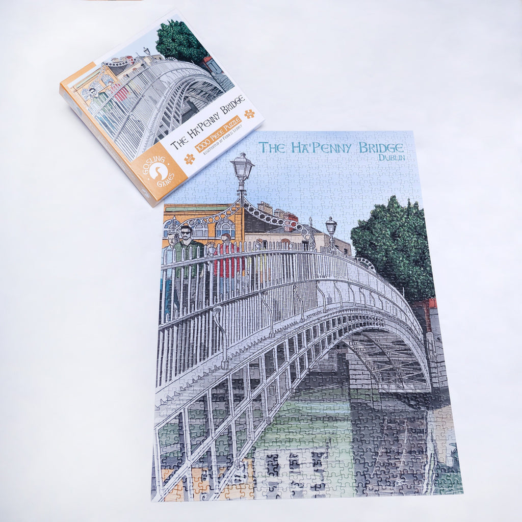 Ha'penny Bridge 1000 piece jigsaw puzzle