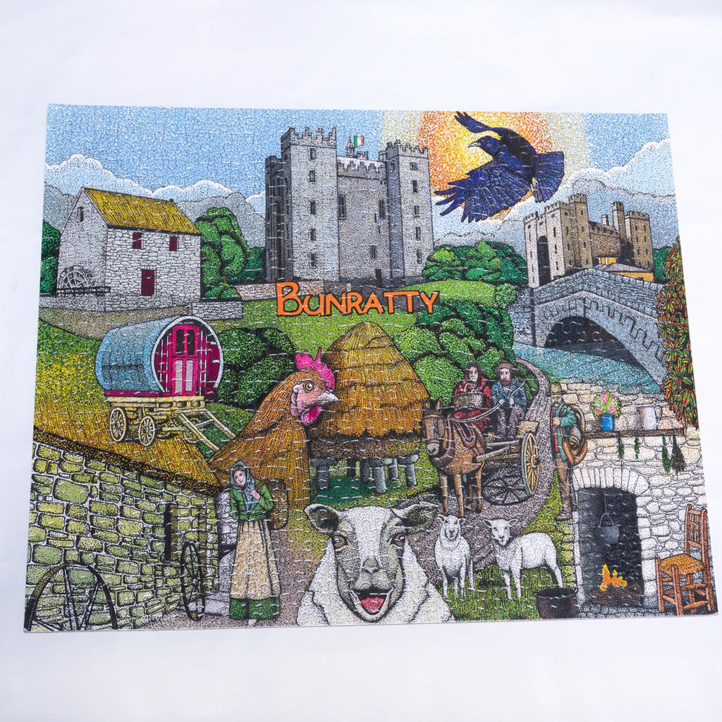Bunratty Castle & Folk Park 500 piece jigsaw puzzle