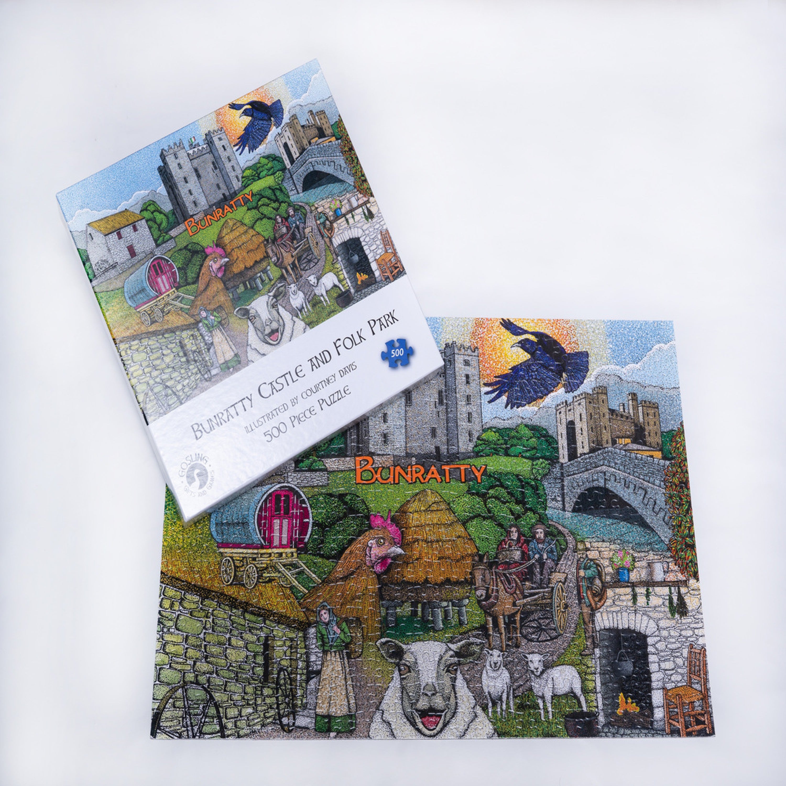 Bunratty Castle & Folk Park 500 piece jigsaw puzzle