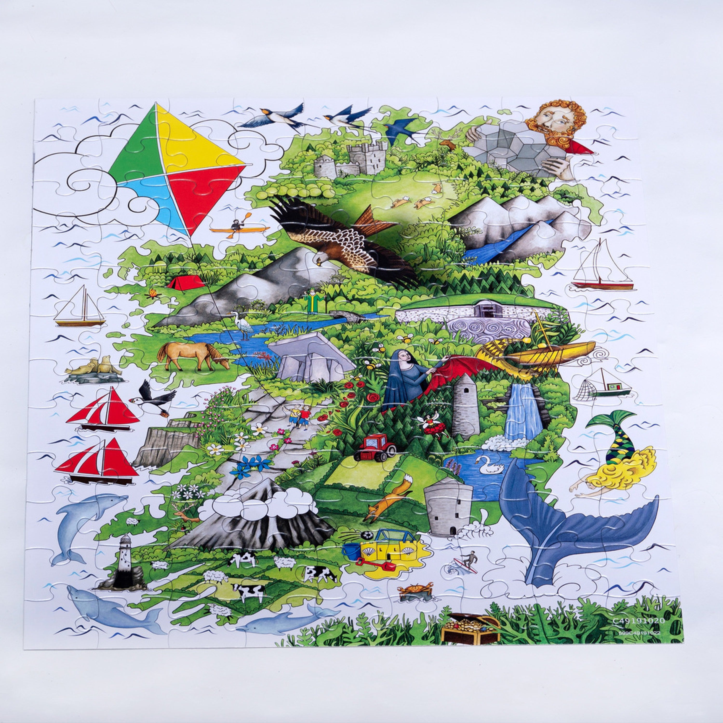 Wonders of Ireland 100 piece jigsaw puzzle