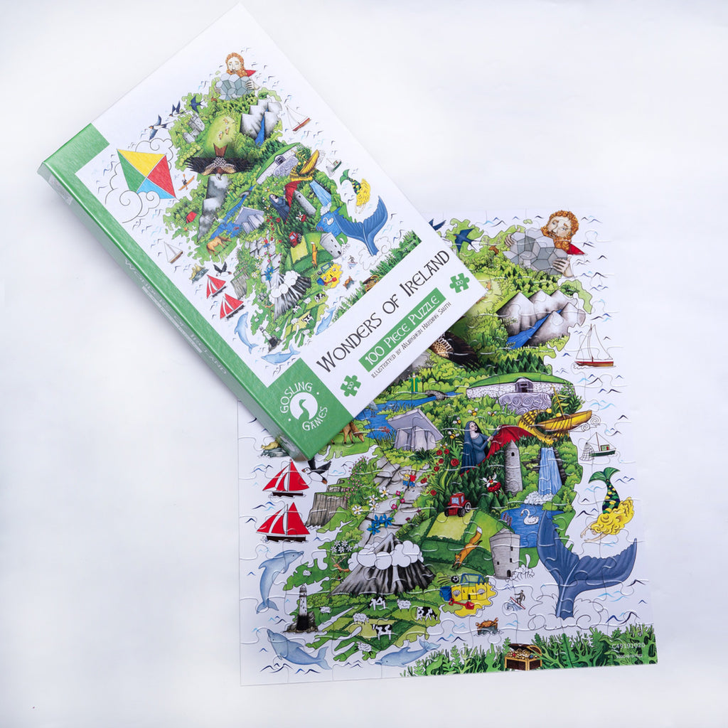 Wonders of Ireland 100 piece jigsaw puzzle