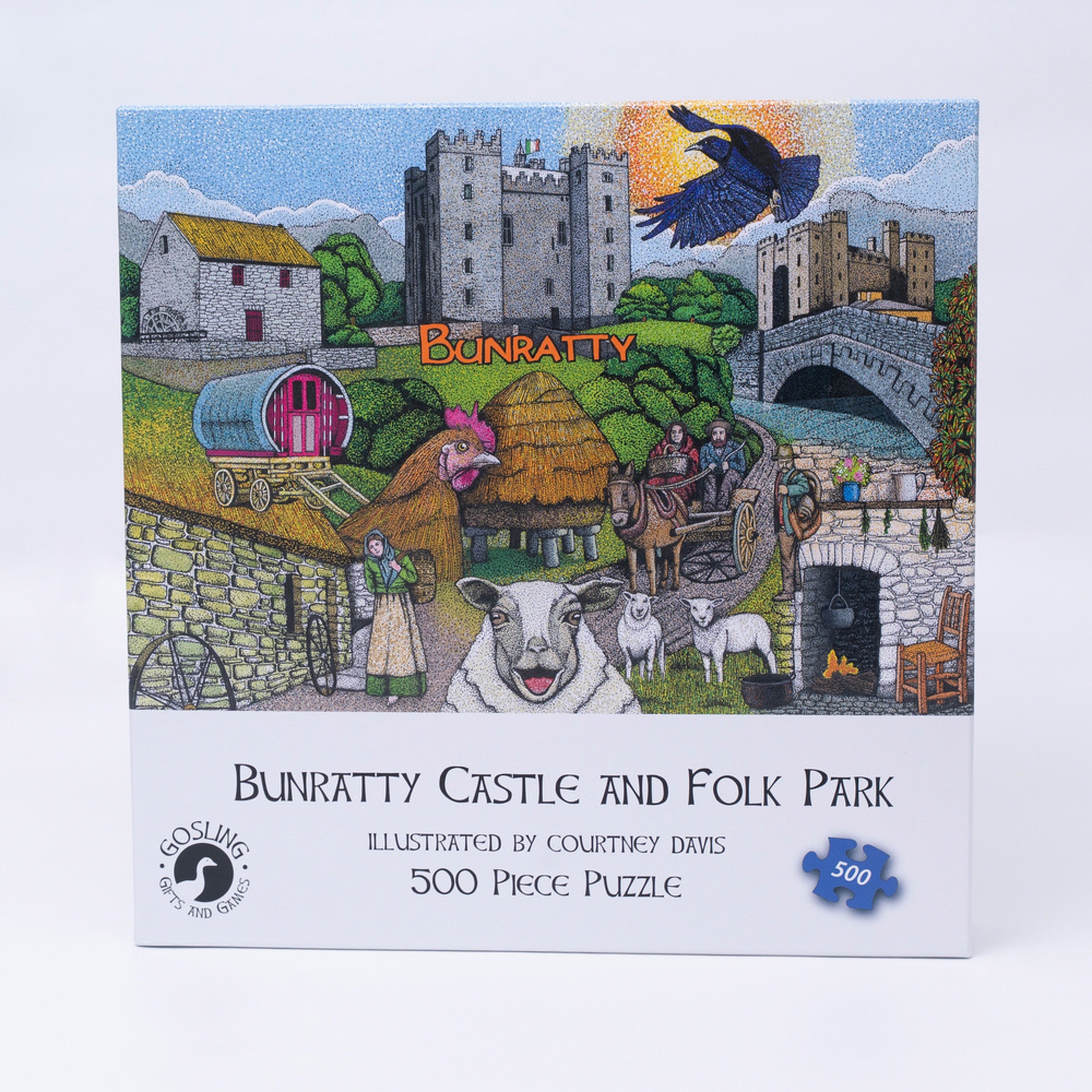 Bunratty Castle & Folk Park 500 piece jigsaw puzzle