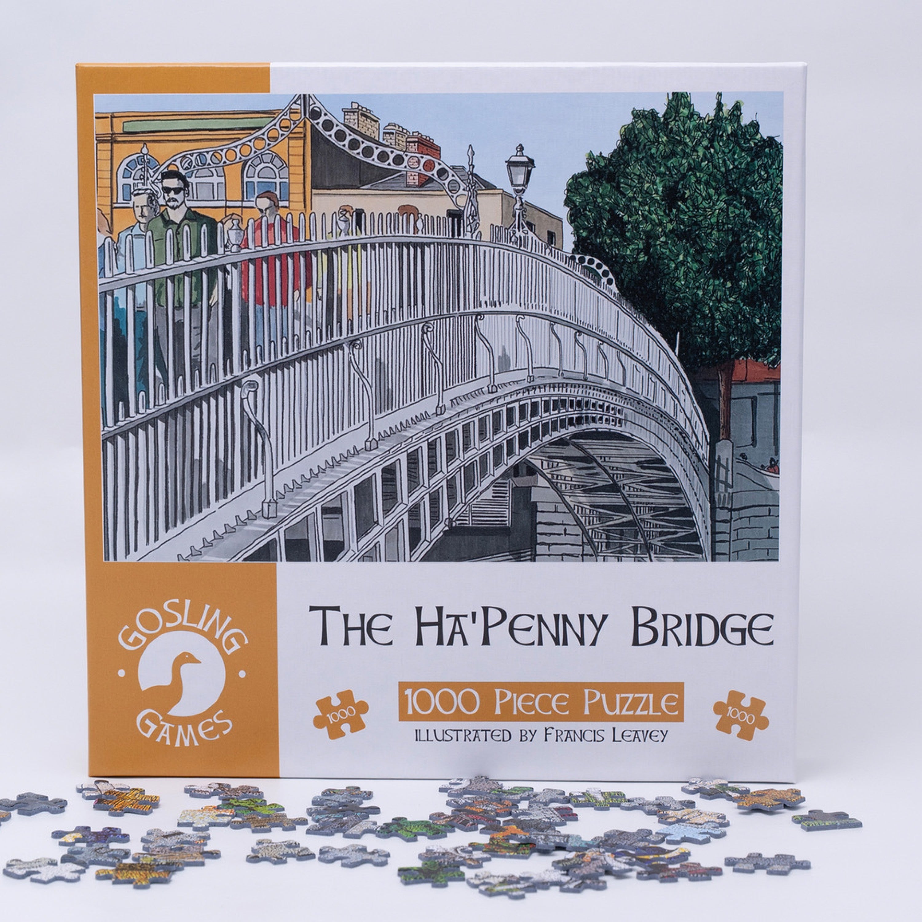Ha'penny Bridge 1000 piece jigsaw puzzle