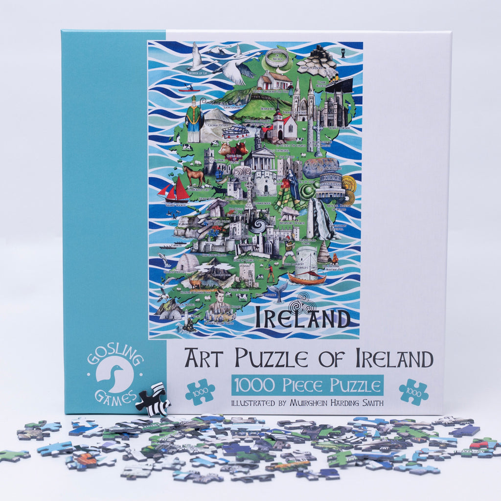 Art Puzzle of Ireland 1000 piece jigsaw puzzle