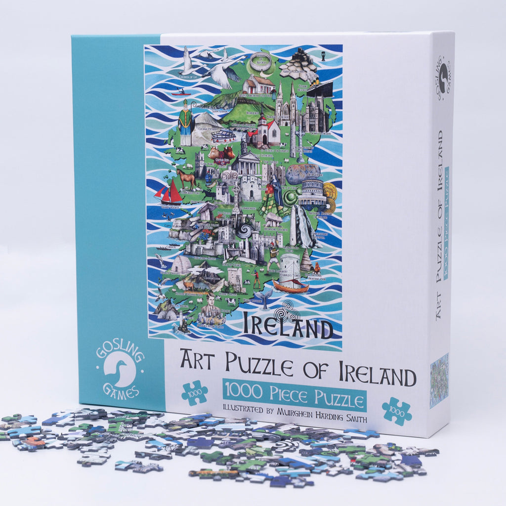 Art Puzzle of Ireland 1000 piece jigsaw puzzle