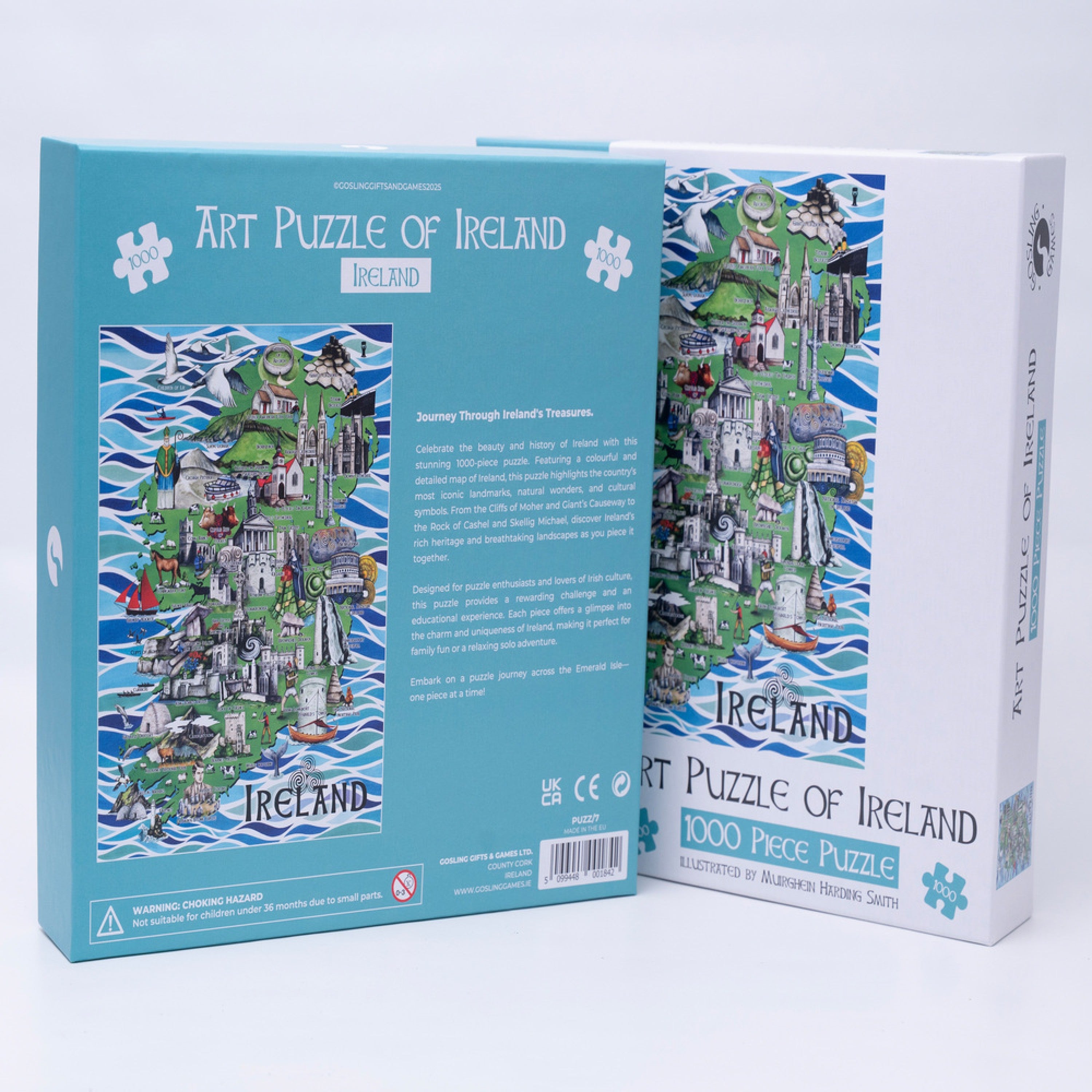 Art Puzzle of Ireland 1000 piece jigsaw puzzle