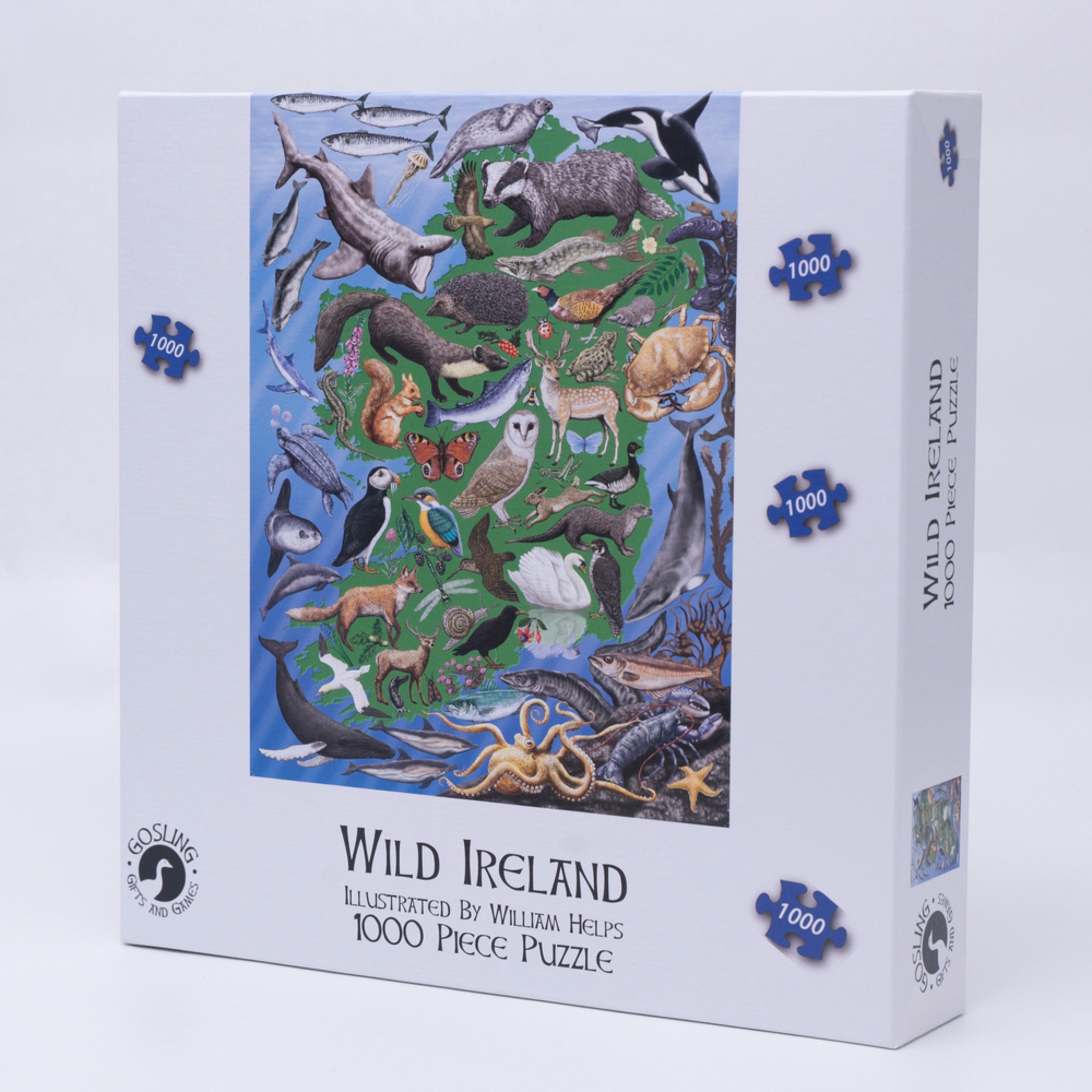 Wild Ireland 1000 piece jigsaw puzzle