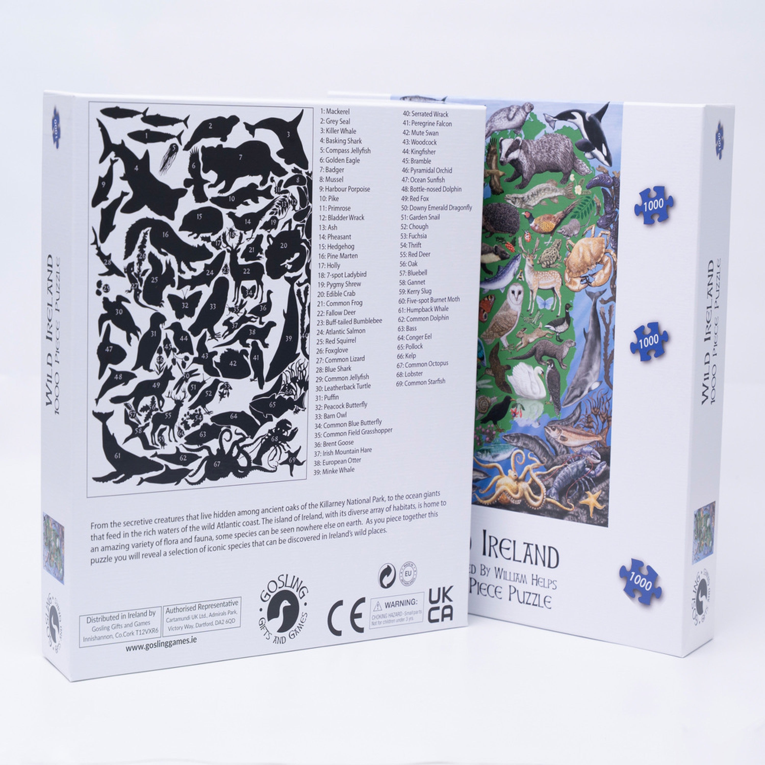 Wild Ireland 1000 piece jigsaw puzzle