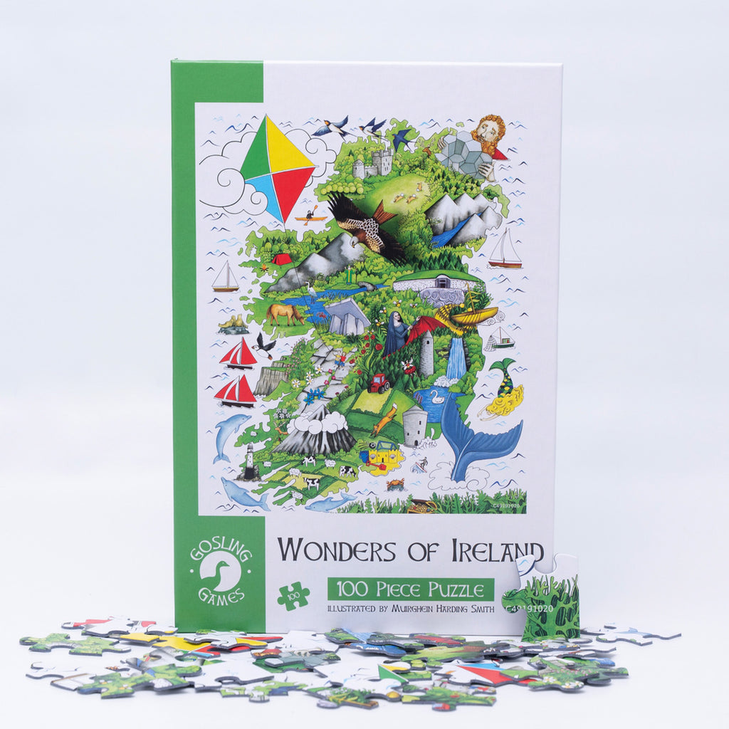 Wonders of Ireland 100 piece jigsaw puzzle