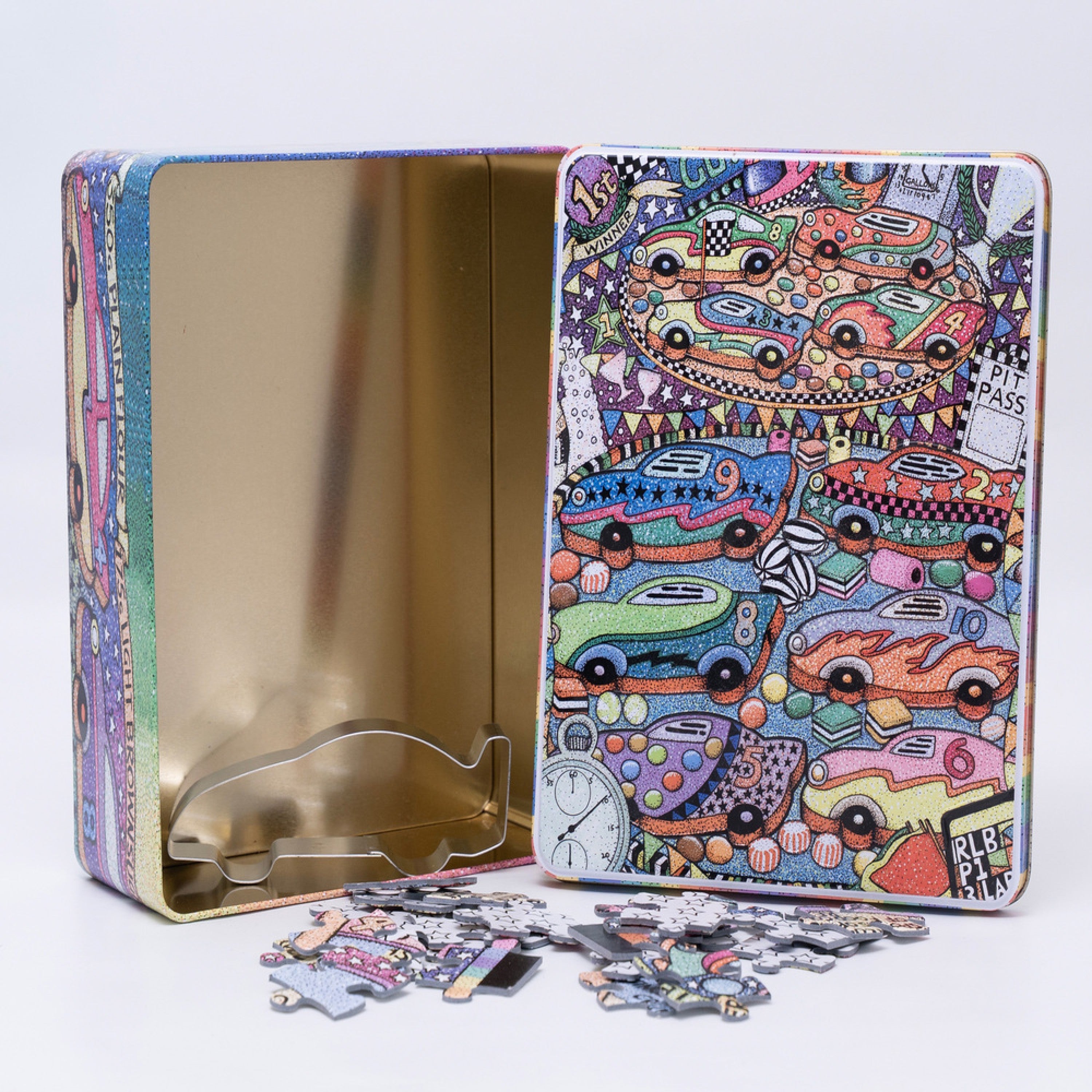 Car Cookie 100 piece jigsaw puzzle