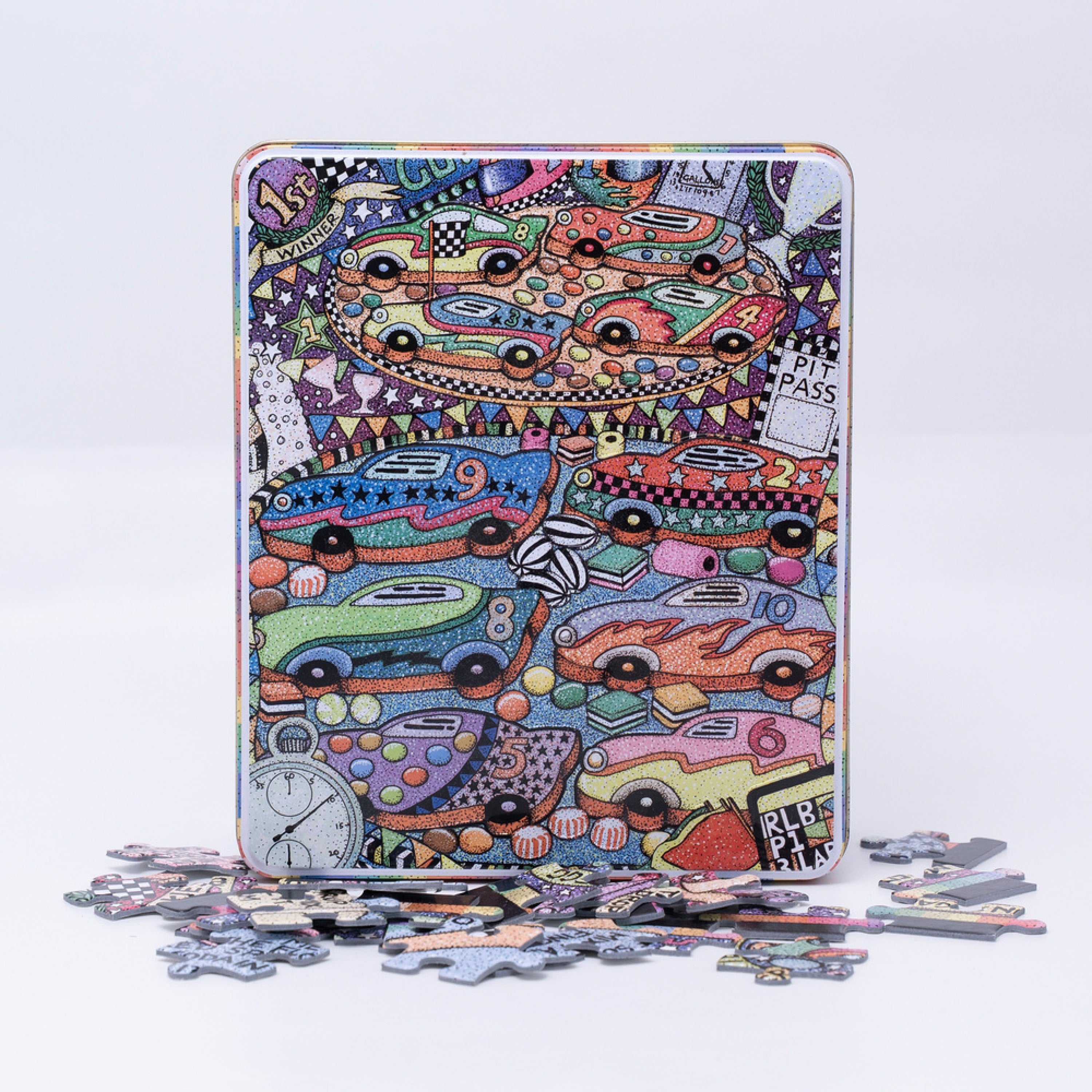 Car Cookie 100 piece jigsaw puzzle