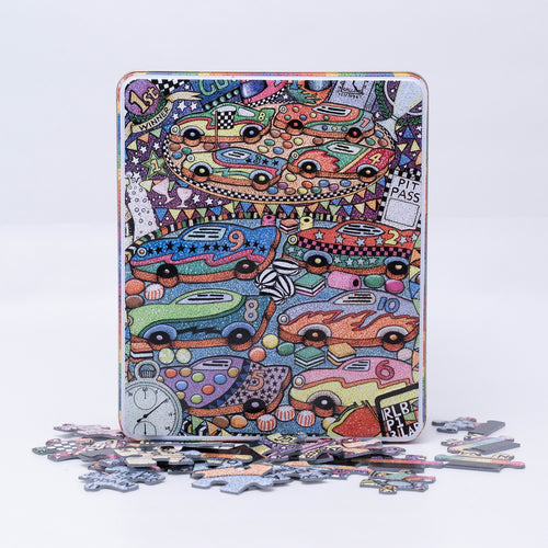 Car Cookie 100 piece jigsaw puzzle