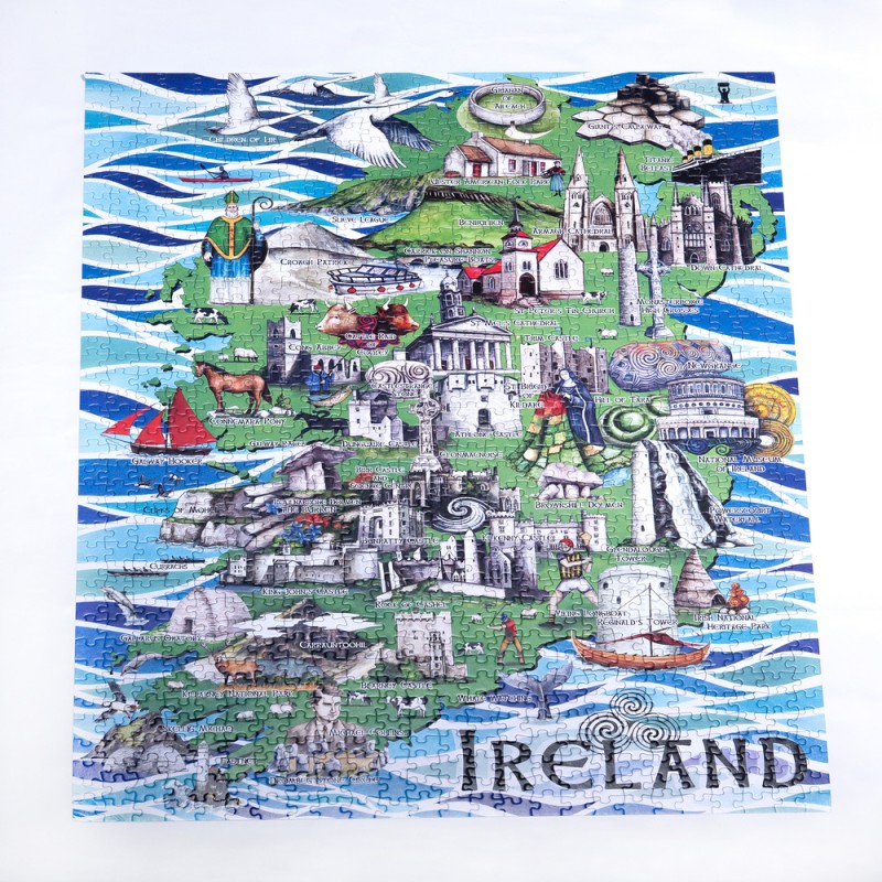 Jigsaw Art Puzzle of Ireland 1000 piece Jigsaw Art Puzzle of Ireland 1000 piece