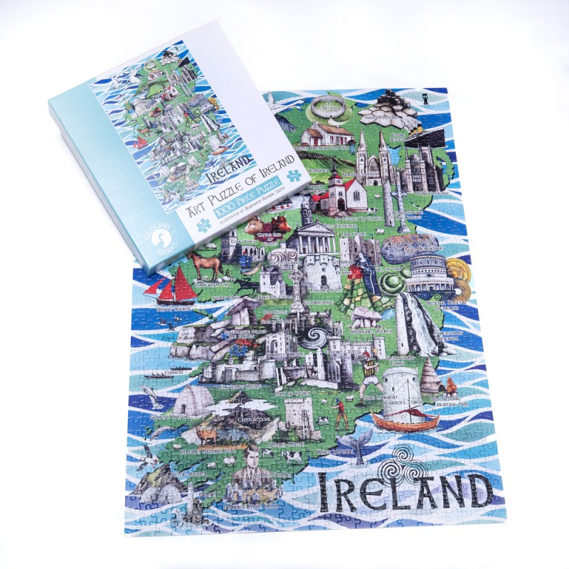 Jigsaw Art Puzzle of Ireland 1000 piece Jigsaw Art Puzzle of Ireland 1000 piece