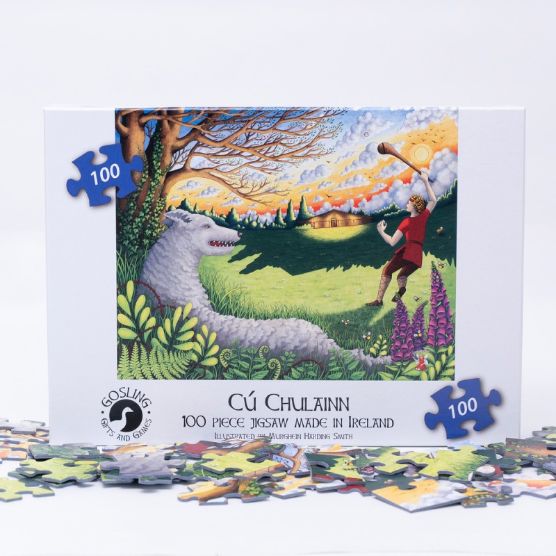 Jigsaw Cu Chulainn 100 Piece Jigsaw Cu Chulainn 100 Piece