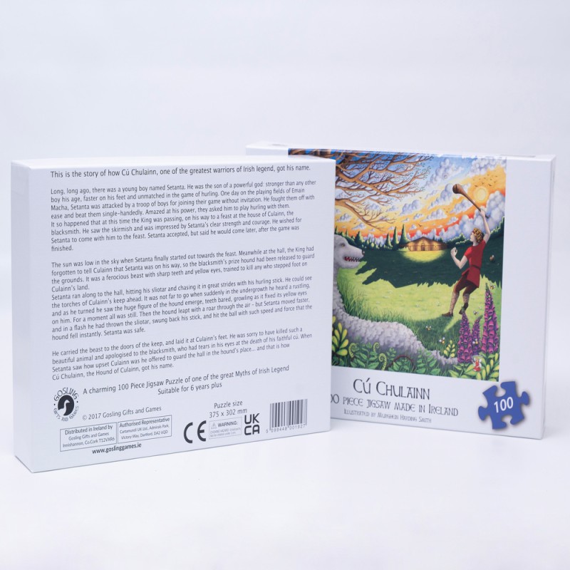 Jigsaw Cu Chulainn 100 Piece Jigsaw Cu Chulainn 100 Piece