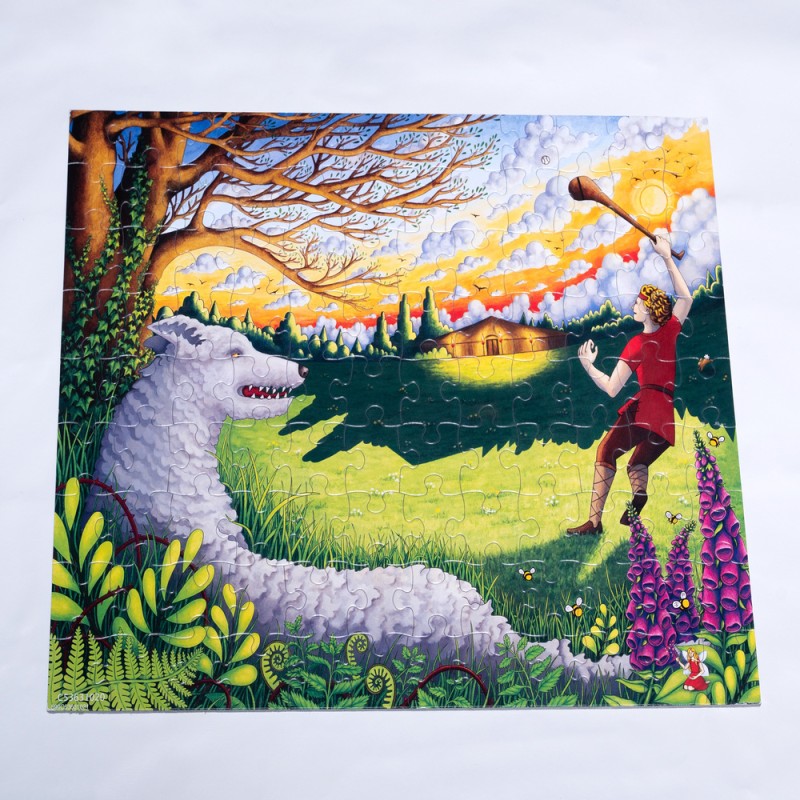 Jigsaw Cu Chulainn 100 Piece Jigsaw Cu Chulainn 100 Piece