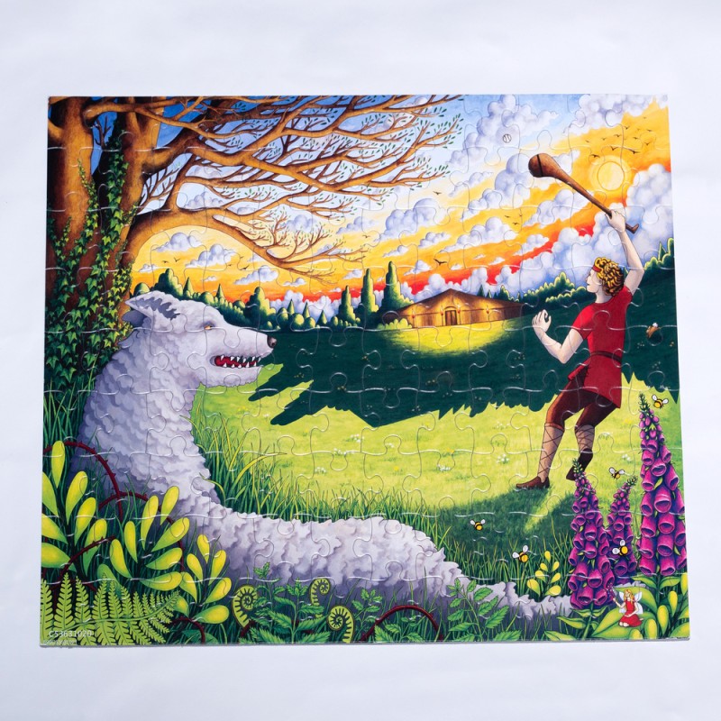 Jigsaw Cu Chulainn 100 Piece Jigsaw Cu Chulainn 100 Piece