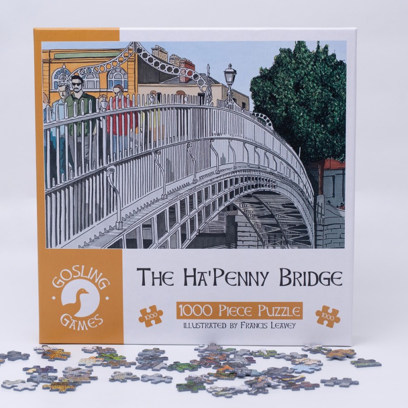 Ha'penny Bridge 1000 piece puzzle Ha'penny Bridge 1000 piece puzzle