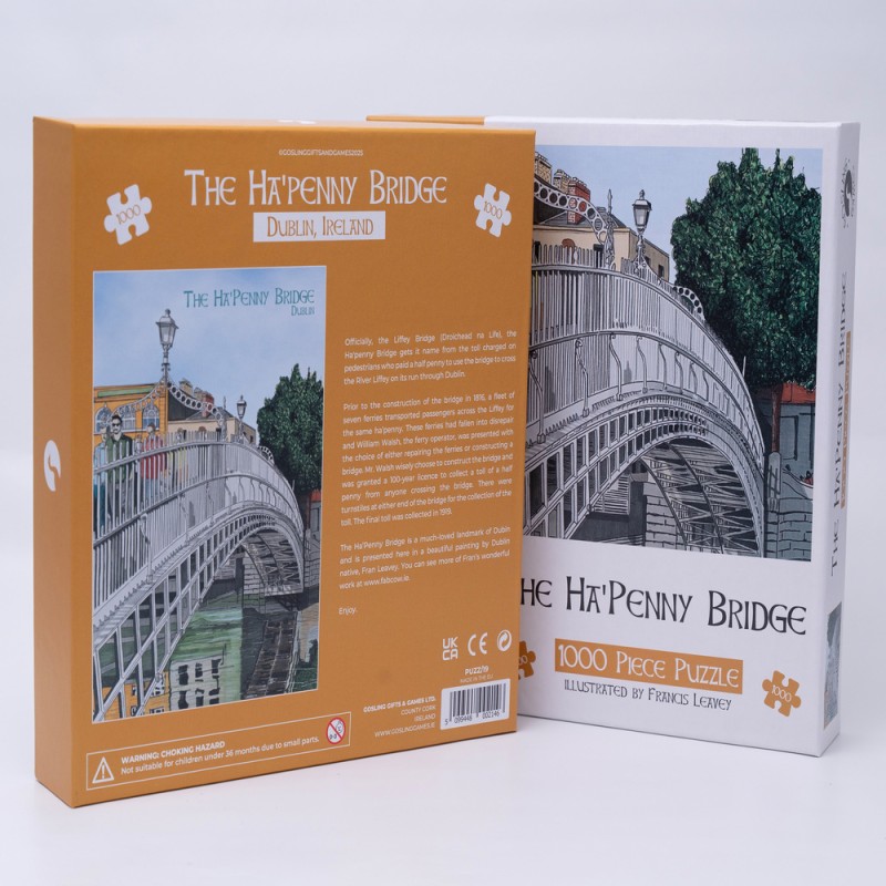 Ha'penny Bridge 1000 piece puzzle Ha'penny Bridge 1000 piece puzzle
