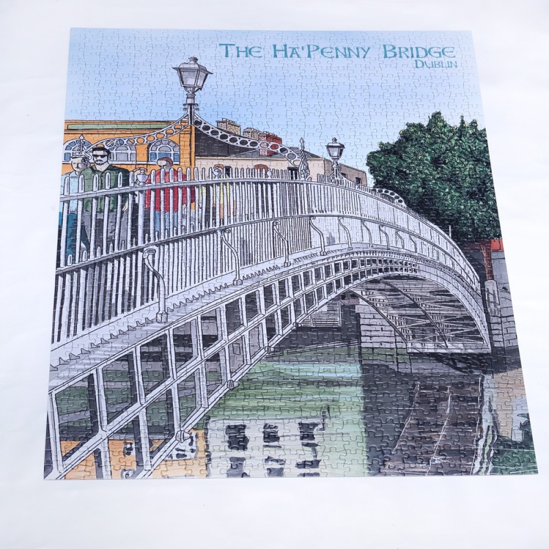Ha'penny Bridge 1000 piece puzzle Ha'penny Bridge 1000 piece puzzle