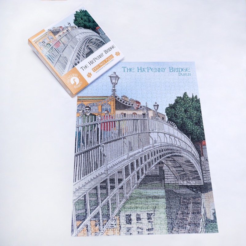 Ha'penny Bridge 1000 piece puzzle Ha'penny Bridge 1000 piece puzzle