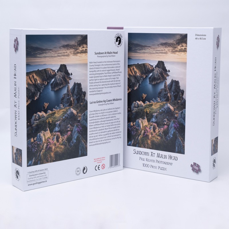 Malin Head 1000 piece jigsaw puzzle Malin Head 1000 piece jigsaw puzzle
