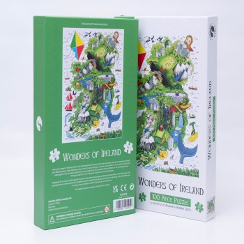 Wonders of Ireland 100 piece jigsaw puzzle