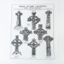 Tea Towel - Irish Stone Crosses